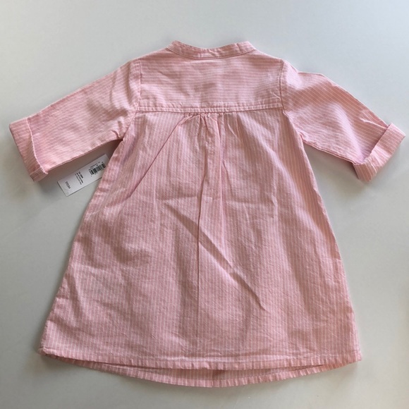 Pink stripe 12-18 month dress NWT - Picture 5 of 5